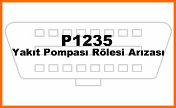 P1235 – Yakıt Pompası Rölesi Arızası: Nedenleri, Belirtileri ve Çözümleri