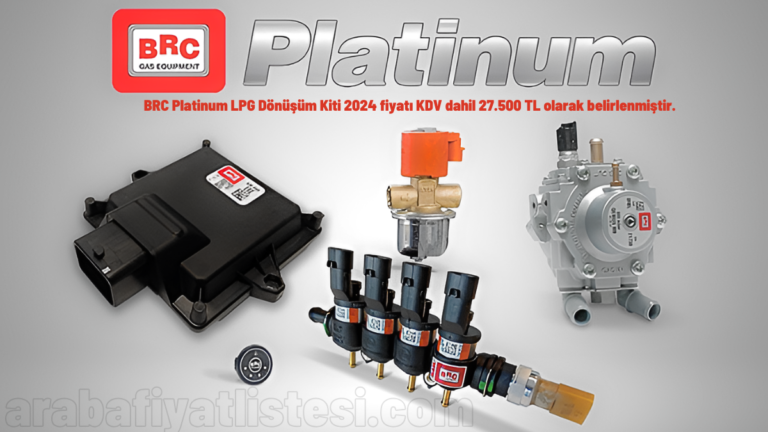 BRC Platinum LPG Dönüşüm Kiti 2024 Fiyatı ve Özellikleri