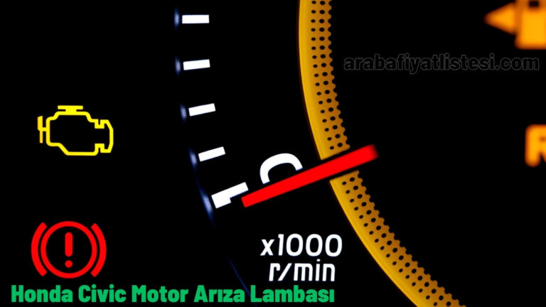 honda civic motor ariza lambasi